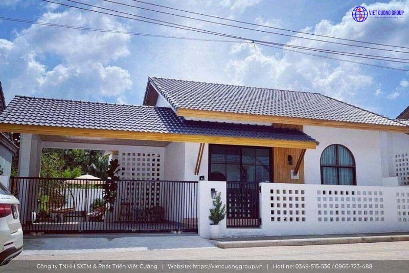 Mẫu hàng rào nhà phố chất lượng