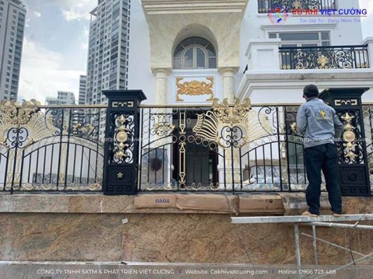 Hàng Rào Đẹp chuyên thiết kế và thi công hàng rào sắt mỹ thuật uy tín, chất lượng