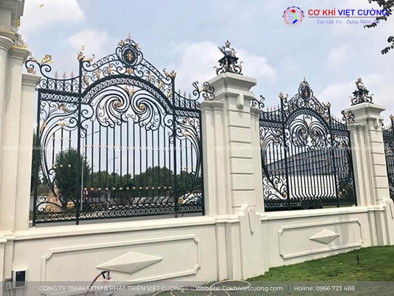 Chọn Hàng Rào Mỹ Thuật Biệt Thự Phong Cách Âu