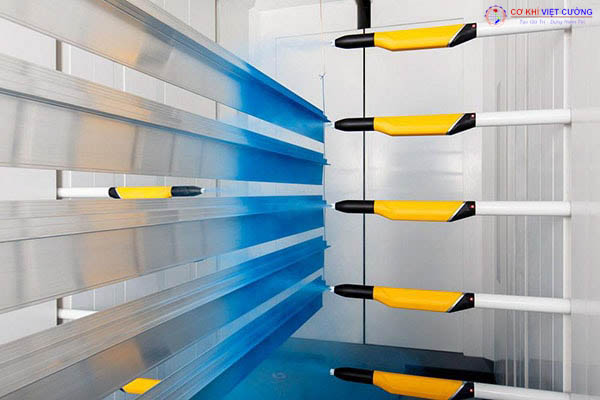 Sơn tĩnh điện là giải pháp chống gỉ tốt với tính thẩm mỹ vượt trội