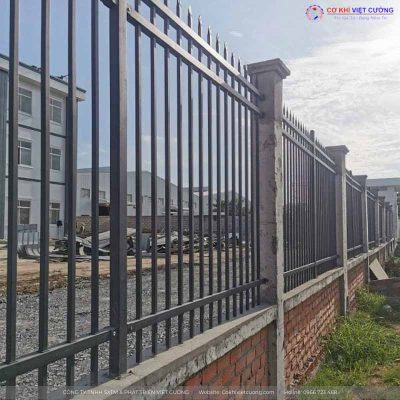 Cơ khí Việt Cường - Đơn vị thi công hàng rào tại Bắc Giang uy tín