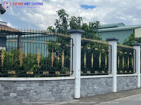Giải pháp nâng cao an toàn hàng rào với chông sắt